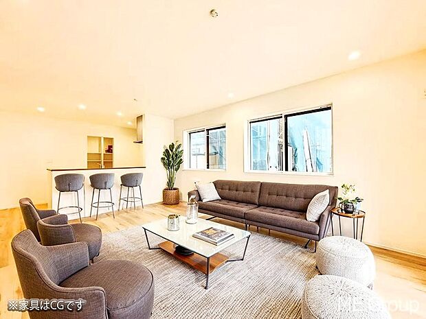 ■シンプルだけど贅沢、大切な人と過ごす心がほどける空間