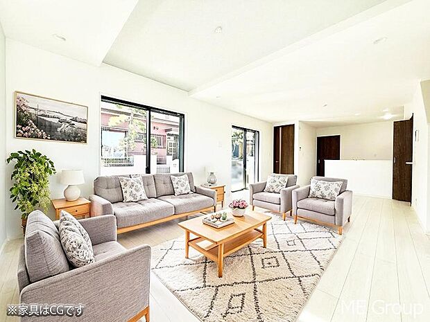 ■光と風を感じる、リラックスできる空間