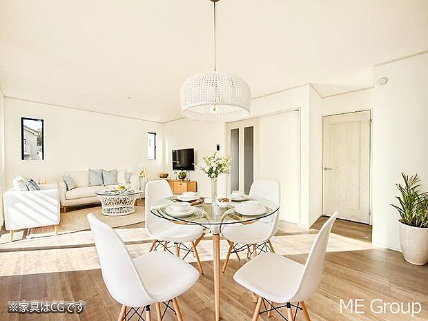 ■家族の笑顔があふれる、くつろぎの空間