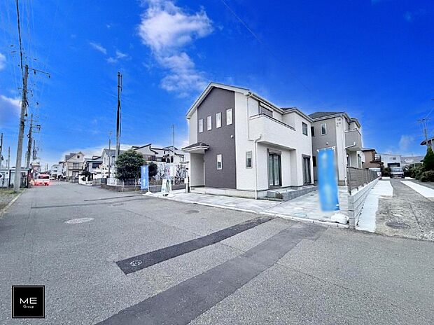 【前面道路含む現地写真】■新しい住まい、街の新しい風景