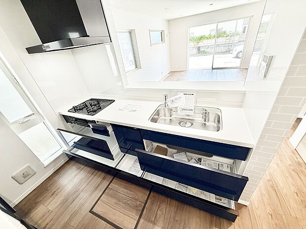 【ダイニングキッチン】■家族とつながる、コミュニケーションの場