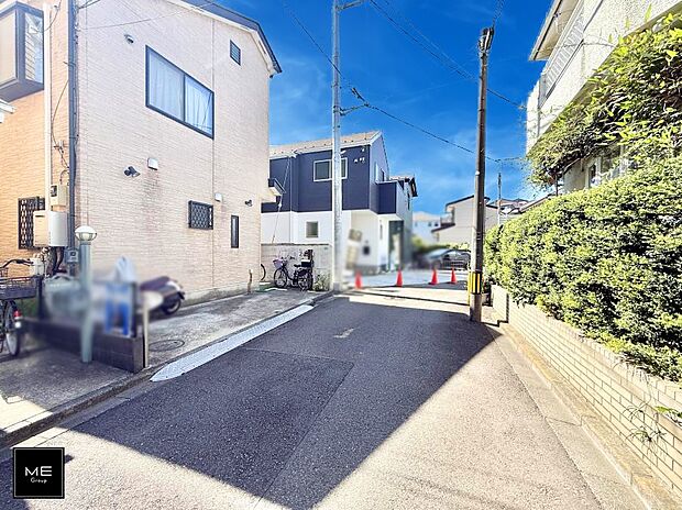 【前面道路含む現地写真】■新しい住まい、街の新しい風景