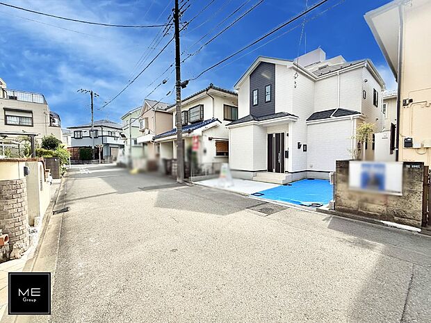 【前面道路含む現地写真】■新しい住まい、街の新しい風景