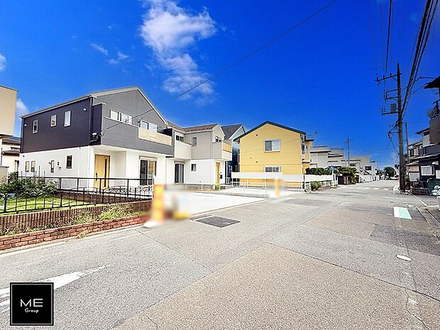 【前面道路含む現地写真】■家族とのお出かけが楽しくなる環境です