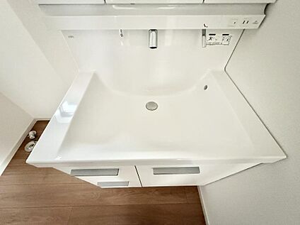 ハンドシャワー付洗面台