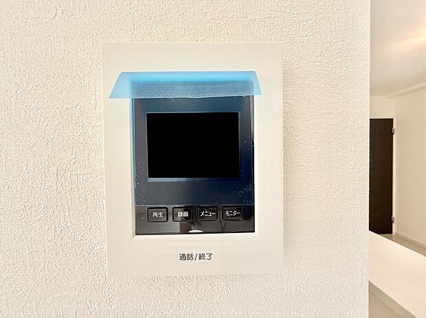 【TVモニター付インターフォン】■訪問者を確認できて安心感が増します