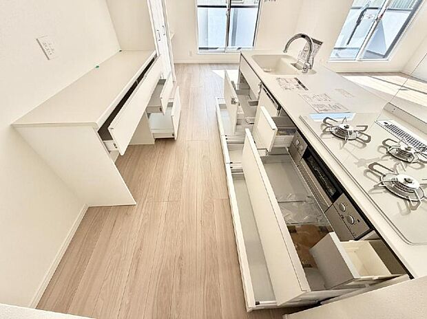 【キッチン】■料理がもっと楽しくなる、快適なキッチン空間