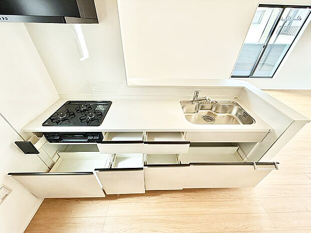 【キッチン】■料理がもっと楽しくなる、快適なキッチン空間