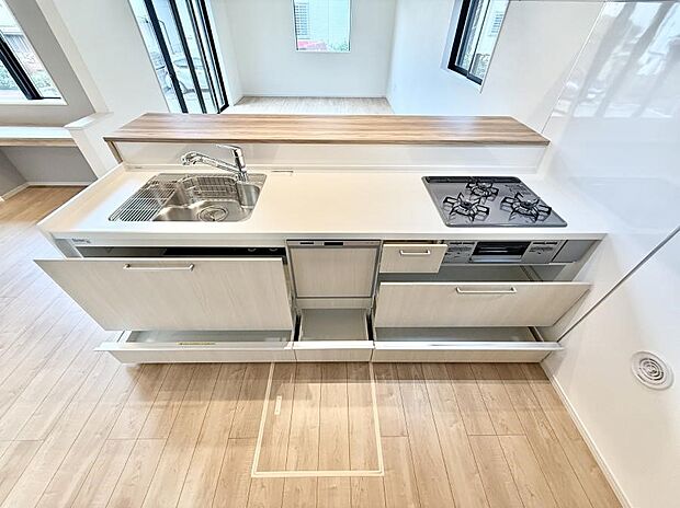 【キッチン】■料理がもっと楽しくなる、快適なキッチン空間