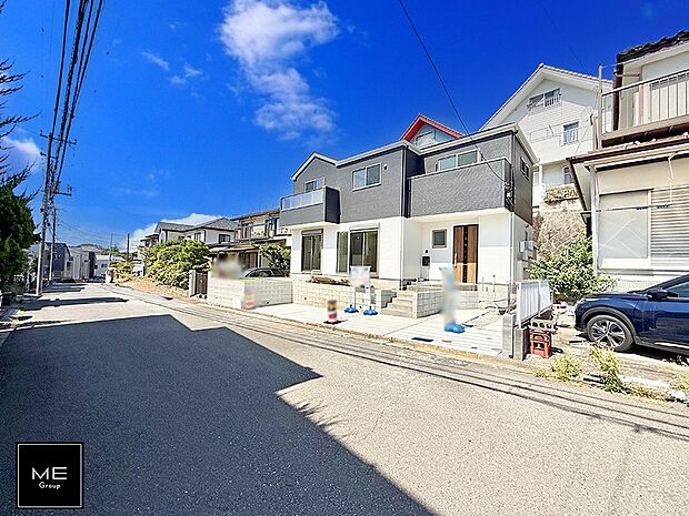 【前面道路含む現地写真】■優雅なラインが、毎日を引き立てます