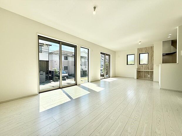 【リビング】■心落ち着く場所、ゆったり過ごせるリビング