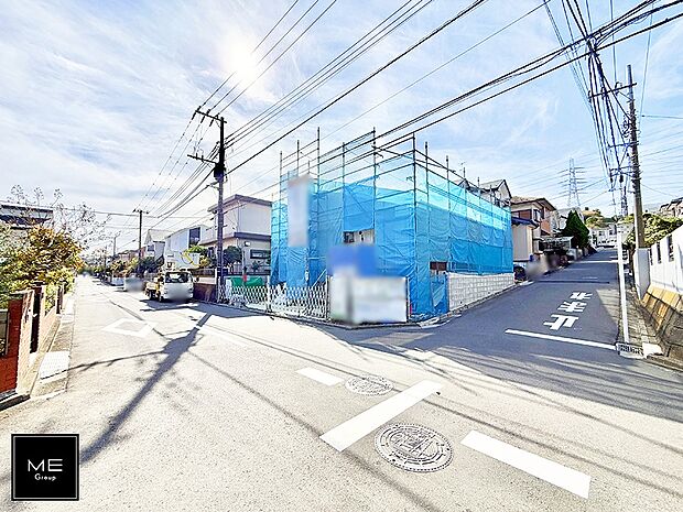 【前面道路含む現地写真】■この道を歩けば、毎日が少し特別になる