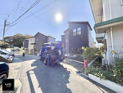 前面道路含む現地写真