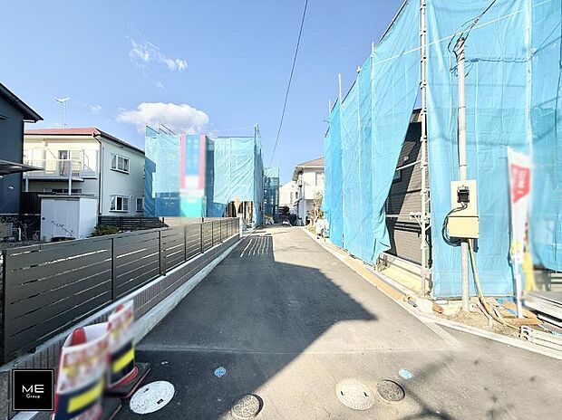 【前面道路含む現地写真】■新しい時代の息吹を感じる、心地よい環境