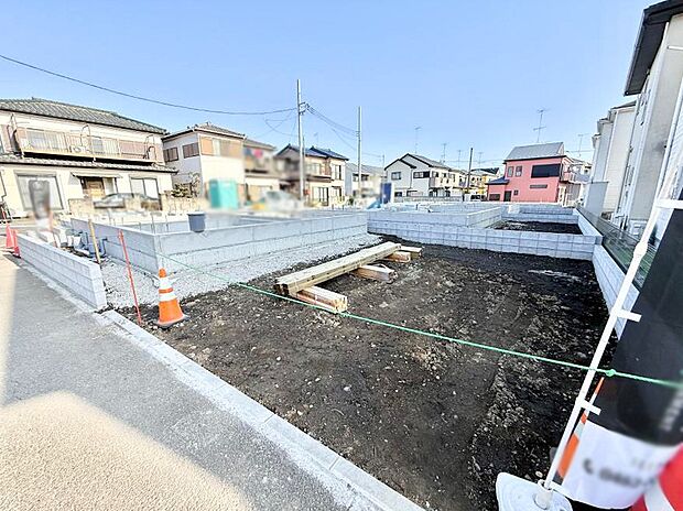 【現地外観写真】■新しい暮らしが始まる場所で、家族の絆を深める