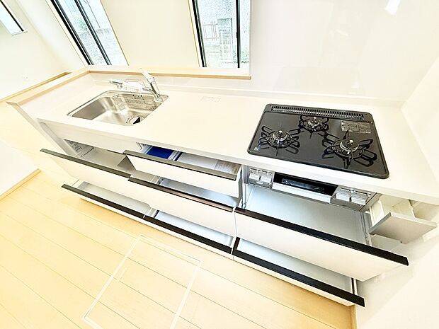 【キッチン】■料理がもっと楽しくなる、快適なキッチン空間