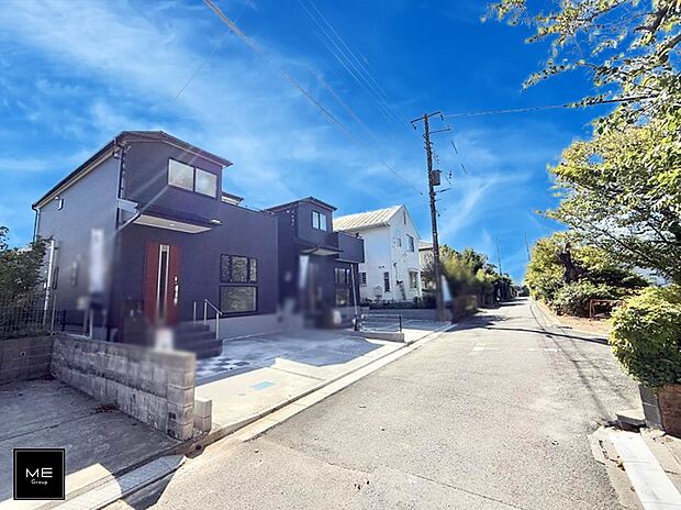 【前面道路含む現地写真】■新しい住まい、街の新しい風景