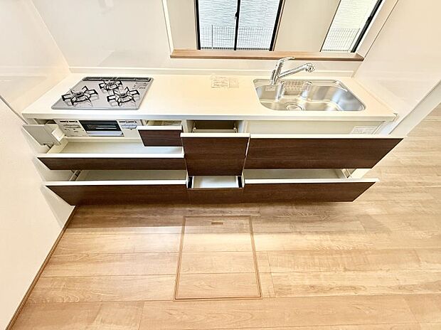 【キッチン】■料理がもっと楽しくなる、快適なキッチン空間