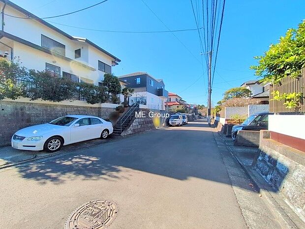 【前面道路含む現地写真】■新しい住まい、街の新しい風景