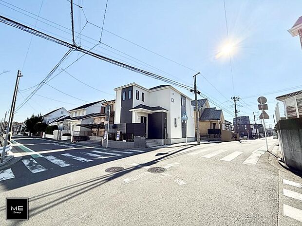 【前面道路含む現地写真】■新しい住まい、街の新しい風景