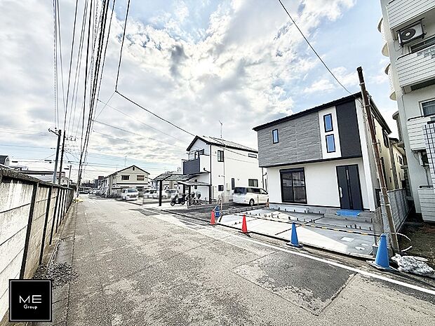 【前面道路含む現地写真】■新しい住まい、街の新しい風景