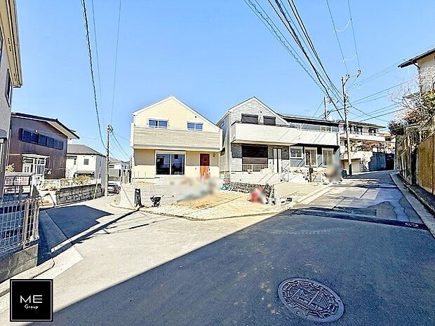 【前面道路含む現地写真】■新しい住まい、街の新しい風景