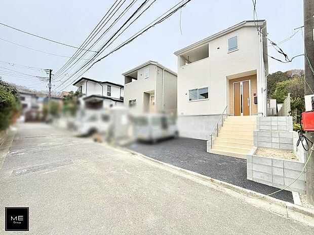 【前面道路含む現地写真】■新しい住まい、街の新しい風景