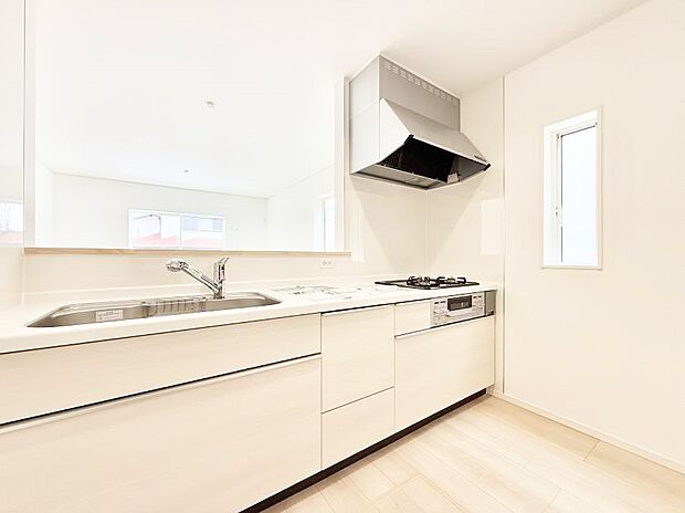 【キッチン】■シンプルで機能的、毎日使いやすいキッチン