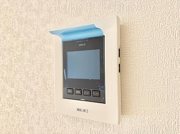 【TVモニター付インターフォン】■訪問者を確認できて安心感が増します