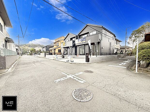 【前面道路含む現地写真】■新しい住まい、街の新しい風景