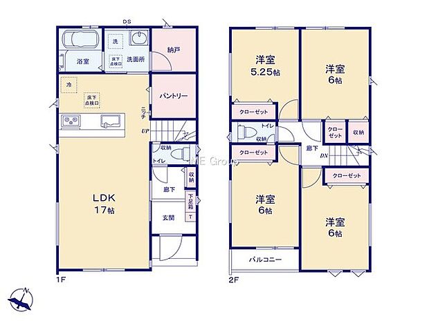 【4LDK+S】3号棟