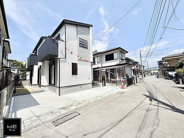 【前面道路含む現地写真】■新しい住まい、街の新しい風景