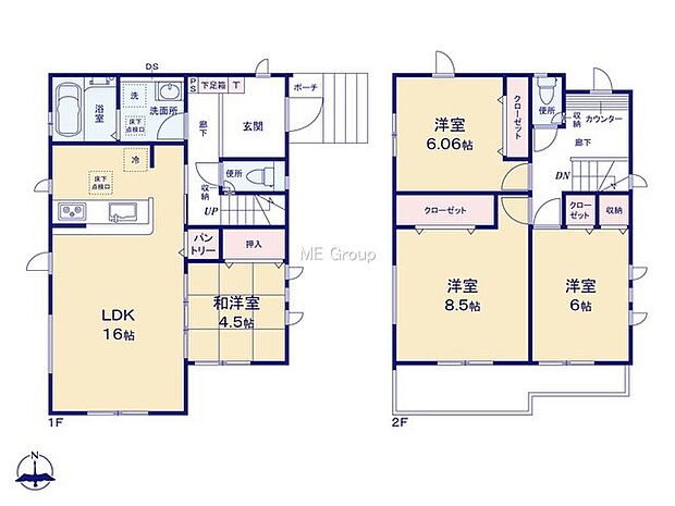 【4LDK+S】1号棟  