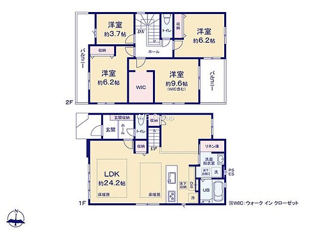 【4LDK】2号棟