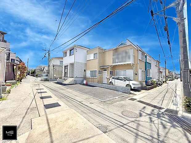 【前面道路含む現地写真】■新しい住まい、街の新しい風景