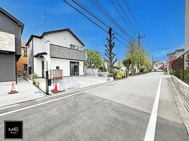 【前面道路含む現地写真】■新しい住まい、街の新しい風景