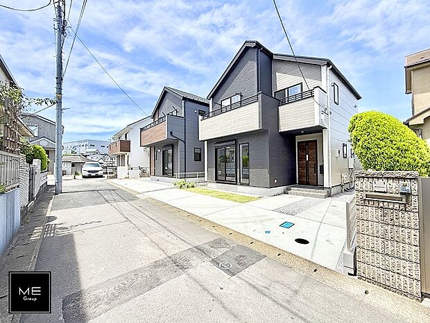 【前面道路含む現地写真】■新しい住まい、街の新しい風景