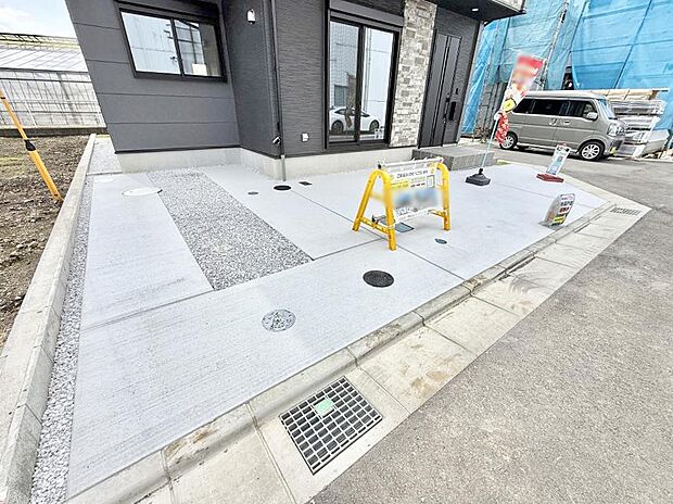 【駐車場】3号棟 ■快適な駐車スペースで安心