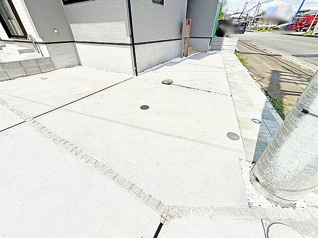 【駐車場】2号棟  ■自宅にカースペースがあると助かります