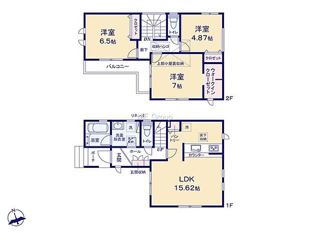 【3LDK】2号棟