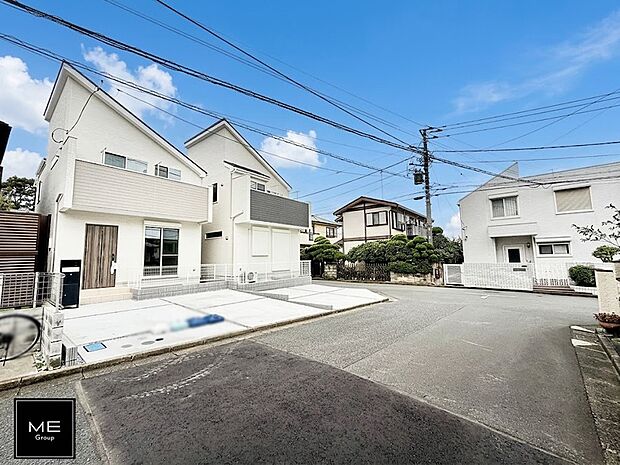 【前面道路含む現地写真】■新しい住まい、街の新しい風景