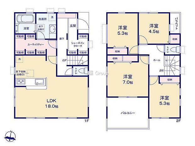 【4LDK】6号棟