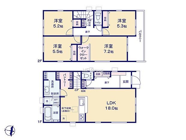 【4LDK】8号棟