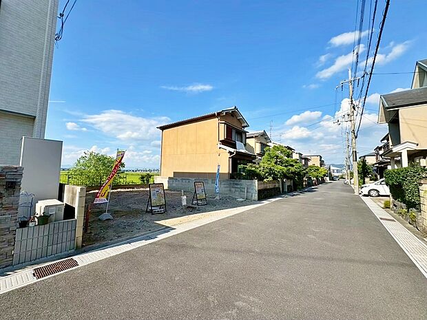 【現地写真】【南西向きで日当たり良好！】
京都各地にモデルハウスがございます♪詳しくは「ドリームホーム大久保駅前店　0120-451-860」まで！
現地（2025年9月）撮影