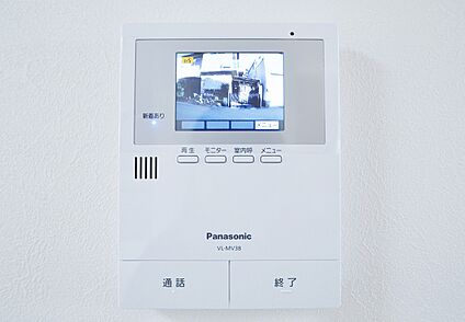 【ドリームタウン共通仕様施工例：ＴＶモニター付インターホン】