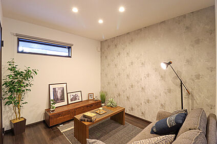 【ドリームタウンシリーズ施工例：リビング】