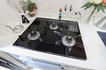 ホーロートップガスコンロ