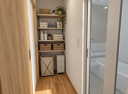 【イメージパース：脱衣室】