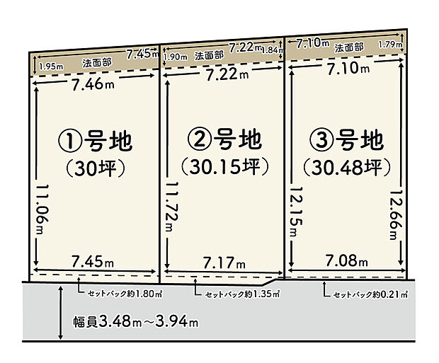 ■全3区画分譲地
周辺環境も充実しており暮らしやすい住環境です。閑静な住宅街で穏やかな暮らしをを実現できます。
現地(2026年6月撮影)