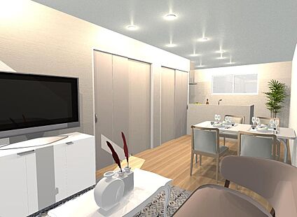 【イメージパース図（ＬＤＫ）】